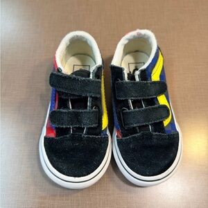 Vans Kids Sneakers - Red, Blue, Yellow, Black